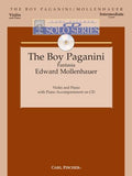 Mollenhauer, Edward - The Boy Paganini ''Fantasia'' - Intermediate Level - Violin & Piano w/CD