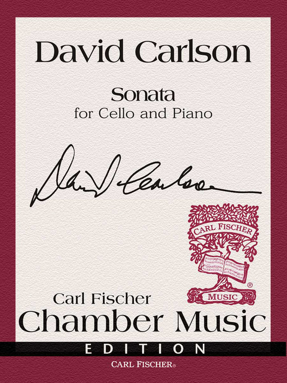 Carlson, David - Sonata - Cello & Piano