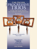 Progressive Trios arr. Doris Gazda - 26 Trios that can be played by Any Combination of String Instruments - Violin Ensemble Trio: Three (3) Violins - Score Only