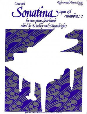 Czerny - Sonatina Opus 156/2 - Piano Duet Sheet (1 Piano 4 Hands)