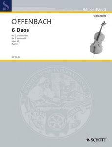 Offenbach, Jacques - Six (6) Duos, Opus 49 Volume 1 (nos. 1-3) ed. Percy Such - First (1st) Position - Violoncello Ensemble Duet: Two (2) Cellos - Parts Only