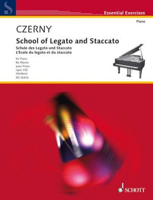 Czerny, Carl - Opus 335 ed. Klaus Wolters - School of Legato and Staccato (Special Order)