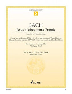 Bach - Jesu, Joy of Man's Desiring (Wohl mir, dassich Jesum habe) Chorale from Cantata 147 arr. Wolfgang Birtel - Violin & Piano