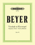 Beyer, Ferdinand - Preparatory School for the Piano, Opus 101 ed. Adolf Ruthardt (Vorschulle im klavierspiel)