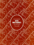 Schwertsik, Kurt - Five (5) Nocturnes, Opus 10 - Caprice // Double // Fantasie // Intermede // Simple - Cello & Piano