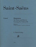 Saint-Saens, Camille - Romances for Horn & Piano - Version for Violoncello ed. Dominik Rahmer & Claus Kanngiesser - Romance Opus 36 & 67 - Cello & Piano - Urtext