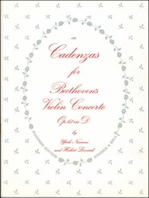 Beethoven - Cadenzas for Violin Concerto in D, Opus 61 by Yfrah Neuman & Hubert Leonard - Violin Solo