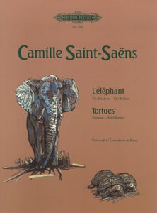 Saint-Saens, Camille - Elephant (L'elephant) & Tortoises (Tortues) - Cello (or Bass) & Piano