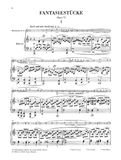 Schumann, Robert - Three (3) Fantasy Pieces (Fantasiestucke) Opus 73 ed. Ernst Herttrich - Violin & Piano - Urtext