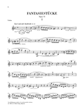Schumann, Robert - Three (3) Fantasy Pieces (Fantasiestucke) Opus 73 ed. Ernst Herttrich - Violin & Piano - Urtext