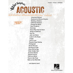 Acoustic Value Songbooks Series Piano/Vocal/Guitar Songbook (OUT OF PRINT)