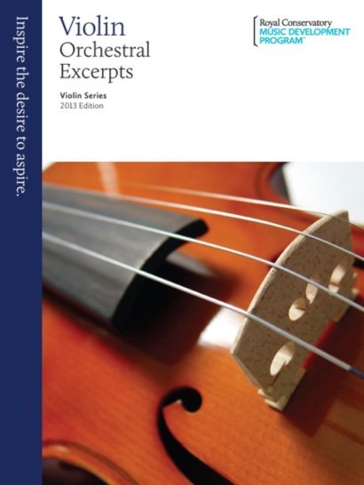 Violin Orchestral Excerpts: 2013 Edition (OUT OF PRINT)