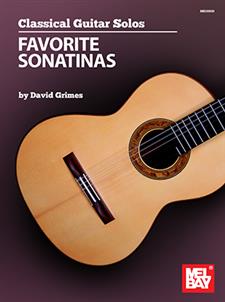 Classical Guitar Solos - Favorite Sonatinas (Book) by David Grimes