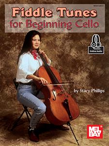 Fiddle Tunes for Beginning Cello- Thirty (30) Folk Pieces arr. Stacy Phillips - Cello Solo w/CD (POP)