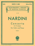 Nardini, Pietro - Concerto in E minor - arr. M. Hauser / ed. Sam Franko - Violin & Piano
