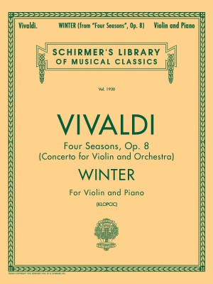 Vivaldi, Antonio - Four Seasons ''Winter'' Opus 8/4 ed. Rok Klopcic - Violin & Piano