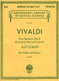 Vivaldi, Antonio - Four Seasons ''Autumn'' Opus 8/3 ed. Rok Klopcic - Violin & Piano