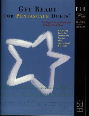 Get Ready for Pentascale Duets! - Motivating Duets for Student & Teacher - Piano Duet (1 Piano, 4 Hands) - FJH Piano Teaching Library