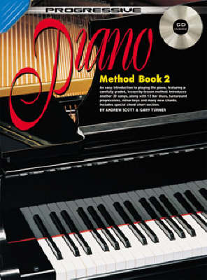 Turner, Gary / Scott, Andrew - Progressive Piano Method, Book 2 - Piano Method Series w/CD*