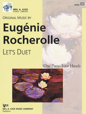 Rocherolle, Eugenie - Let's Duet, Level 4 - A French Waltz, Scotch Plaid, Squaring Off - Piano Duet (1 Piano 4 Hands)