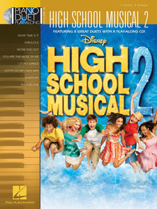 High School Musical 2 - Eight (8) Great Duets - Piano Duet w/CD (1 Piano 4 Hands) - Piano Duet Play-Along Volume 18 (POP)