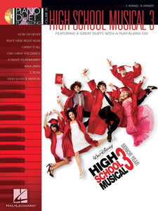 High School Musical 3 - Eight (8) Great Duets - Piano Duet w/CD (1 Piano 4 Hands) - Piano Duet Play-Along Volume 35 (POP)