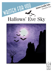 Halloween - Costello, Jeanne - Hallows' Eve Sky - Intermediate - Piano Solo Sheet