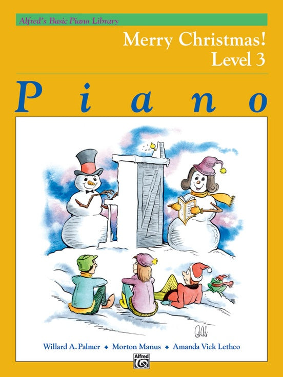 XMAS - Alfred's Basic Piano Library: Merry Christmas! Book 3 - Piano Solo Collection