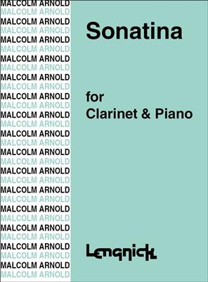 Sonatina Opus 29 for Clarinet and Piano - Malcolm Arnold