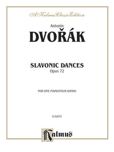 Dvorak - Slavonic Dances Opus 72 - Piano Duet (1 Piano 4 Hands)