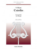 Monti, Vittorio - Csardas in A minor - arr. Julius S. Seredy - Cello & Piano