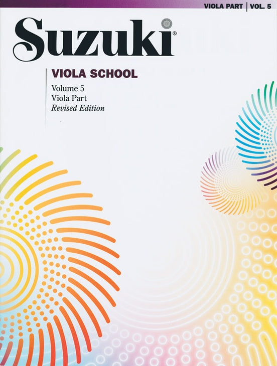 Suzuki Viola School Viola Part, Volume 5 (Revised)