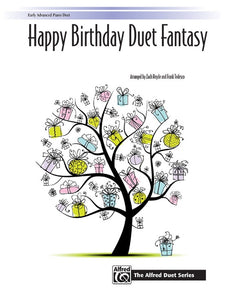 Happy Birthday Duet Fantasy arr. Heyde and Tedesco - Early Advanced - Piano Duet Sheet (1 Piano 4 Hands) - Alfred Duet Series