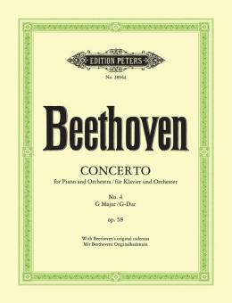 Concerto No.4 in G Op.58 - Beethoven, Ludwig van Pauer - Sheet Music