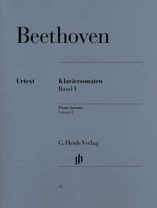 Beethoven - Piano Sonatas - Volume I Piano Solo (ed. Bertha Antonia Wallner, fing. Conrad Hansen)