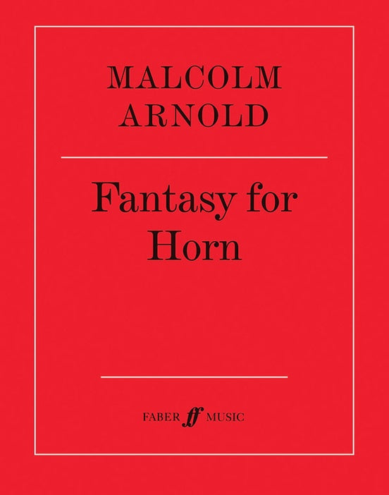 Malcolm Arnold - Fantasy for Horn, Solo Horn