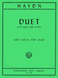 Haydn - Duet in D, Hob. VI : D I for Violin and Cello