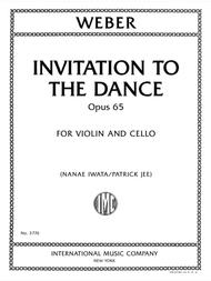 Weber - Invitation to the Dance in D flat major Op. 65 for Violin and Cello (Iwata/Jee)