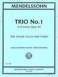 Mendelssohn - Trio No. 1 in D minor, Opus 49 for Violin, Cello and Piano (June DeForest and Daniel Morganstern)