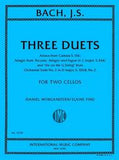 Bach, J. S. - Three Duets for Two Cellos (Morganstern/ Fine)