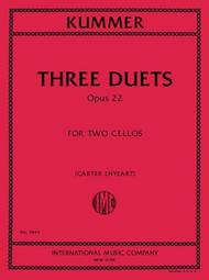 Kummer - Three Duets, Opus 22 for Two Cellos (Enyeart)