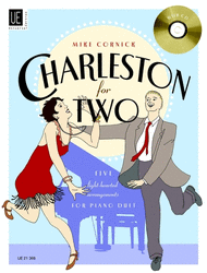 Charleston for Two arr. Mike Cornick - Five (5) light hearted arrangements - Piano Duet w/CD (1 Piano 4 Hands)