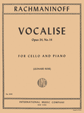 Rachmaninoff, Sergei - Vocalise, Opus 34/14 transcr. Leonard Rose - Cello & Piano