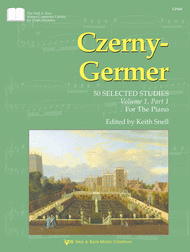 Czerny, Carl / Germer, Heinrich - Fifty (50) Selected Piano Studies: Volume 1, Part 1 ed. Keith Snell