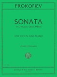 Prokofiev, Sergei - Sonata No. 2 in D Major, Opus 94bis - ed. David Oistrakh - Violin & Piano