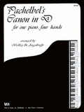 Pachelbel - Canon in D - Intermediate arr. Weekley & Arganbright - Piano Duet (1 Piano 4 Hands)