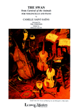 Saint-Saens, Camille - The Swan (Der Schwan / Le Cynge) from The Carnival of the Animals ed. Emilio Colon - Cello & Piano