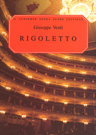 Verdi - Rigoletto - Opera Vocal Score (Italian / English)