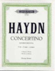 Haydn, Joseph - Concertino in C Major (Divertimento), Hob XIV/3 arr. George Anson - Piano Ensemble (2 Pianos 4 Hands)