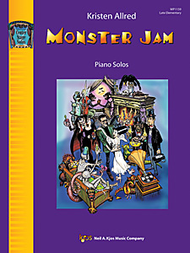 Allred, Kristen - Monster Jam - Eight (8) Original Late Elementary Solos - Piano Solo